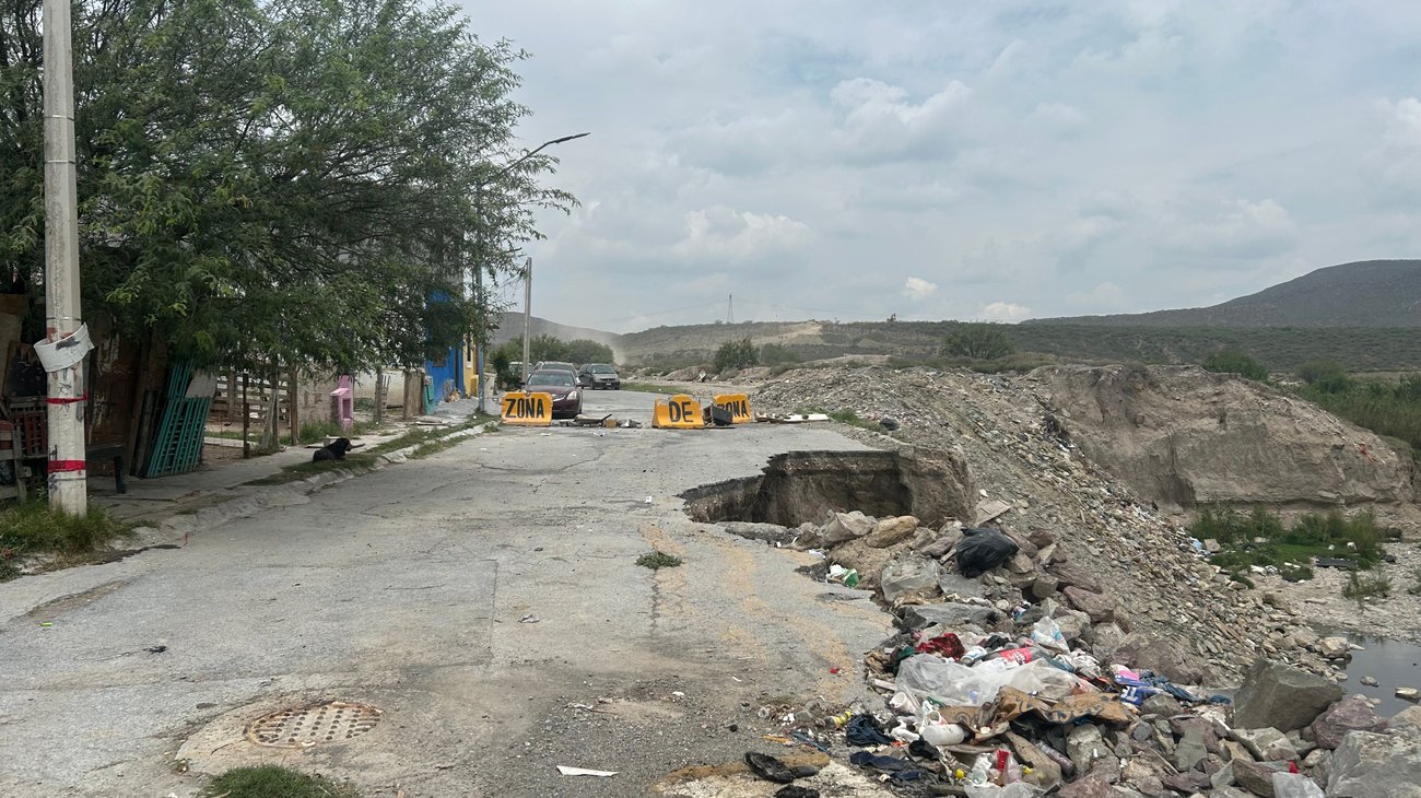 Analco en alerta por avance de erosión en arroyo La Encantada