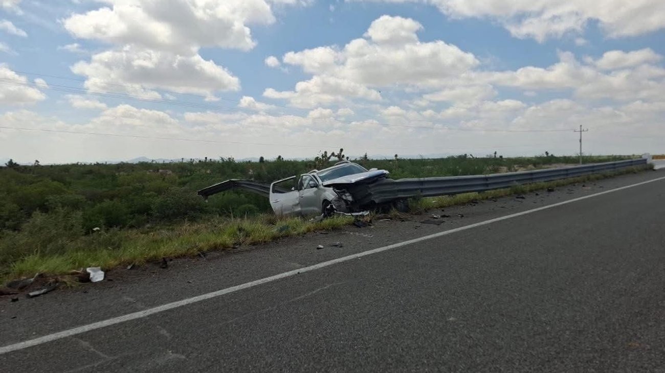 Muere adulta mayor tras choque en carretera federal a Monclova