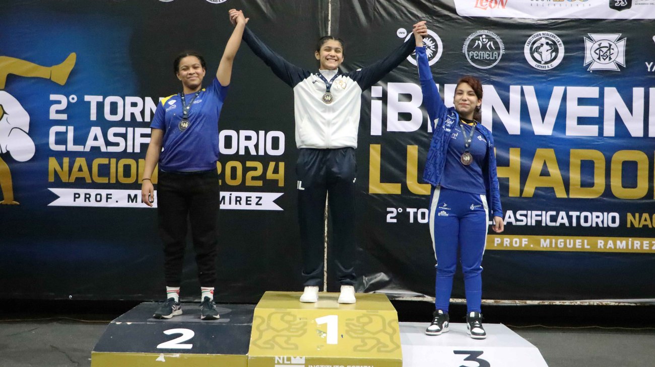 Logra Nuevo León campeonato nacional de luchas asociadas