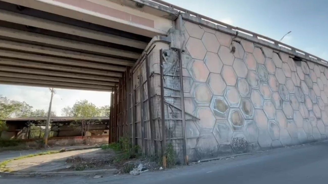 Puente Rigo Tovar registra nuevos desprendimientos de material