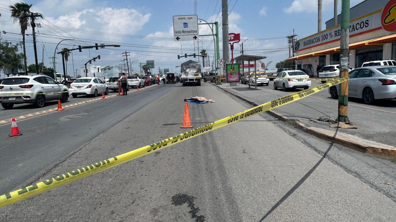 Muere hombre tras ser atropellado en avenida Ruiz Cortines