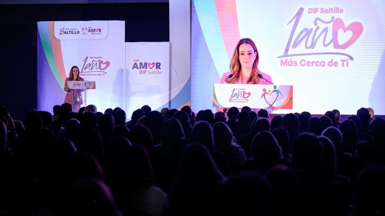 Presentan resultados al cumplir un año al frente del DIF Saltillo