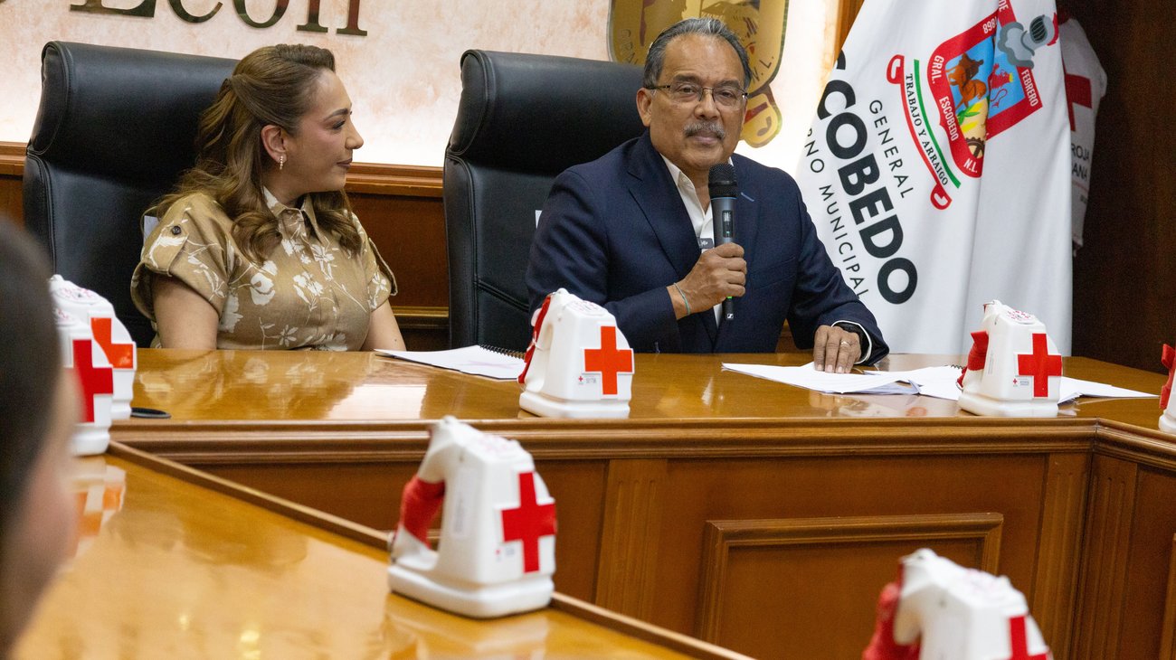 Se suma Escobedo a colecta anual de Cruz Roja con apoyo solidario