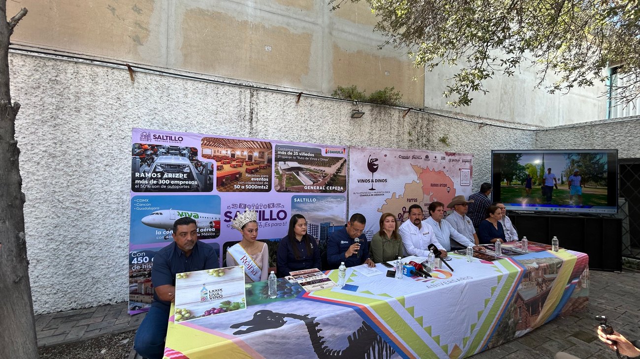Vendimias de Coahuila proyectan derrama de 50 mdp
