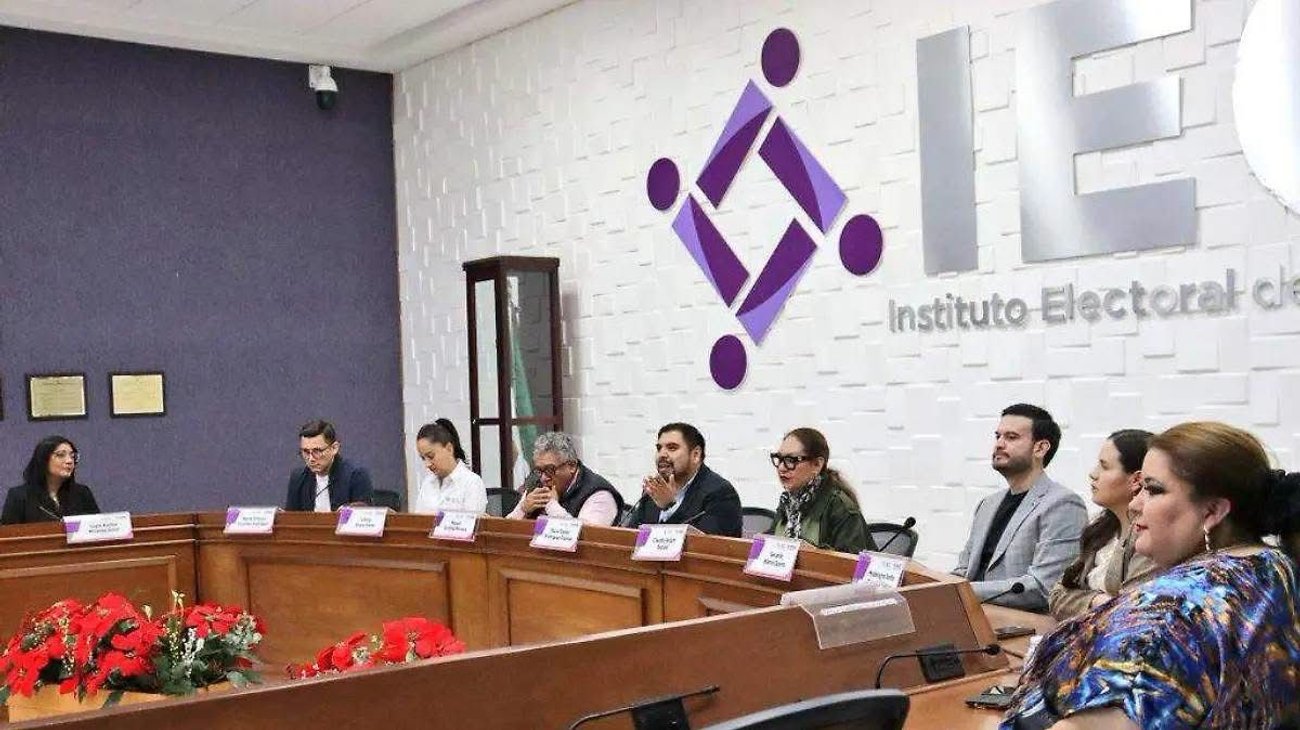 IEC asigna recursos a Paz y Somos México en Coahuila