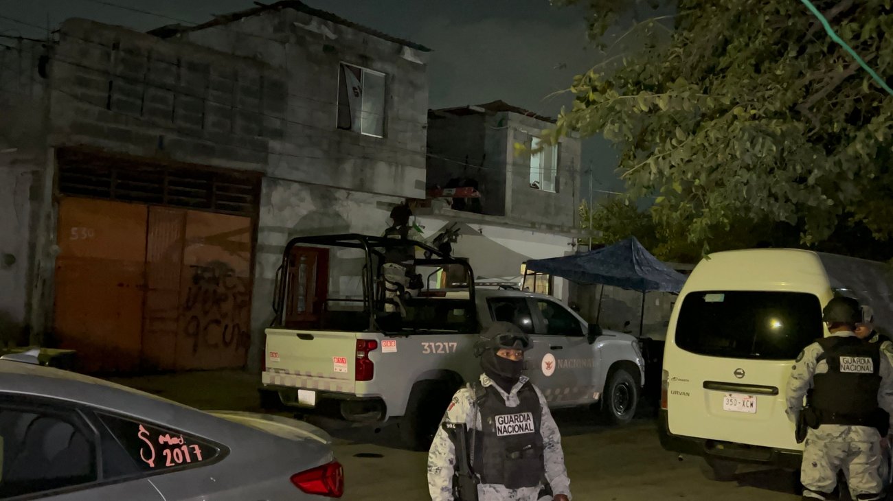 Cateo de la FGR en Escobedo deja tres personas detenidas 