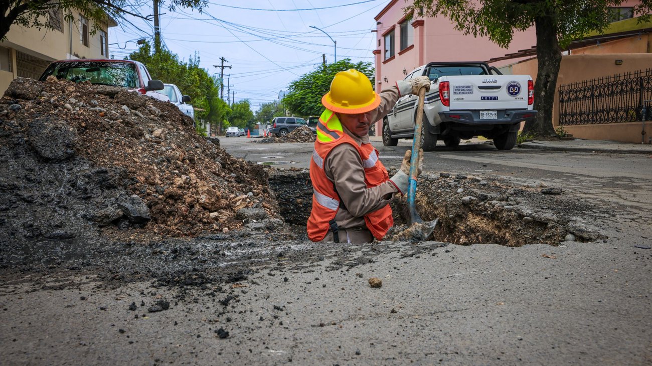 Agua y Drenaje atiende más de 9,200 fugas en septiembre