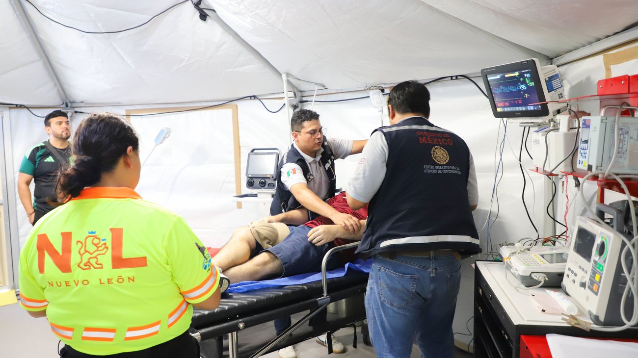 Reportan 45 atenciones médicas en FIFA Fan Festival™ de Monterrey