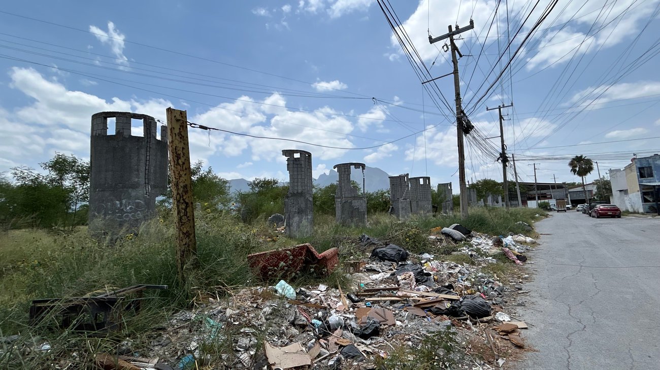 Denuncian tiradero de 40 años en fraccionamiento de Guadalupe