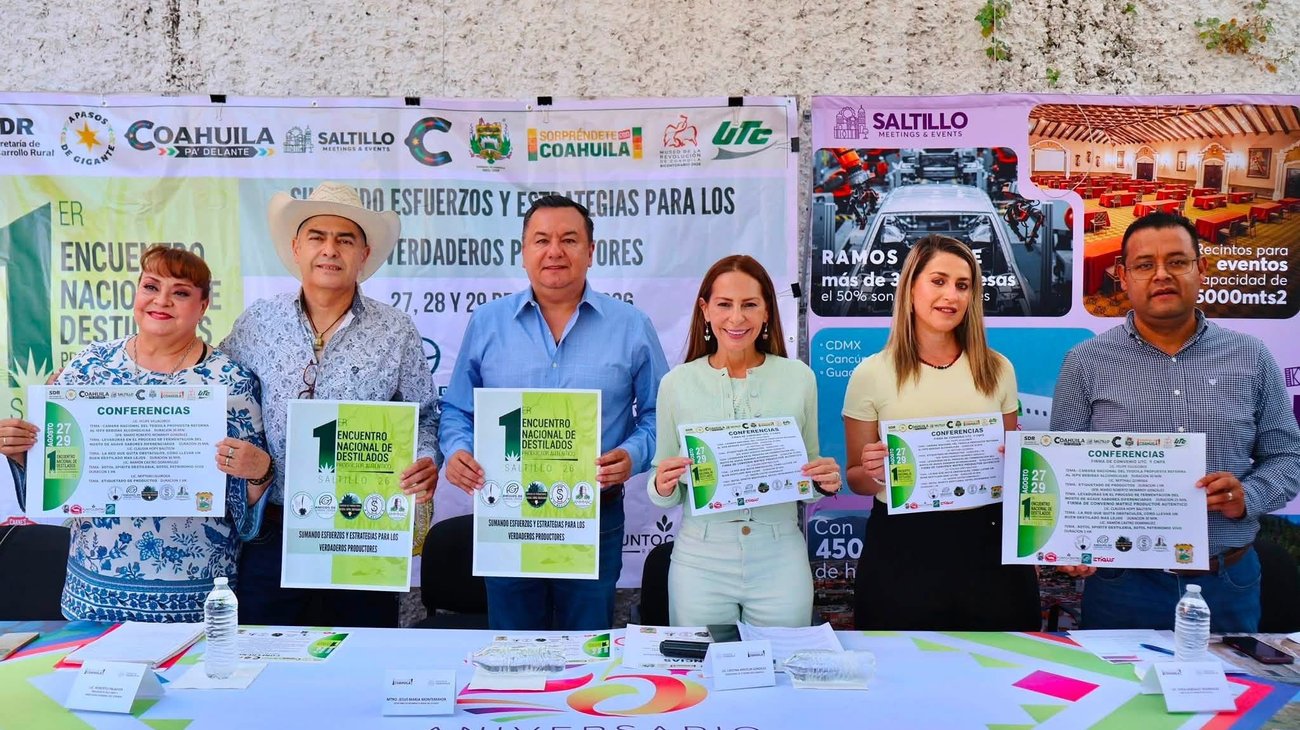 Saltillo reunirá a productores de sotol, mezcal y bacanora