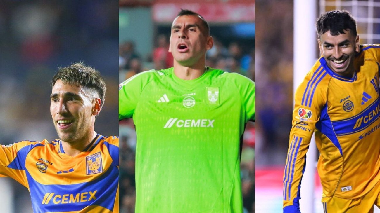 Estos jugadores de Tigres son nominados al Balón de Oro 2026