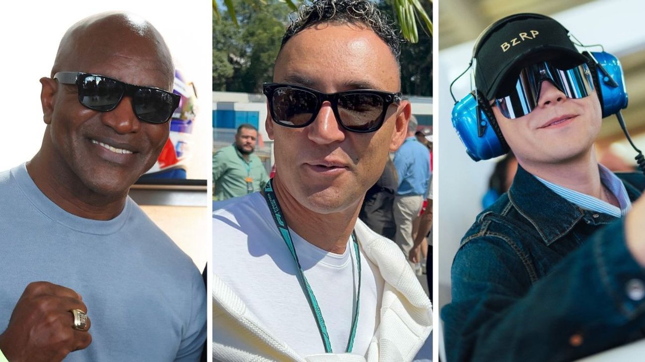 Holyfield, Navas y Bizarrap deslumbran en la F1 de México