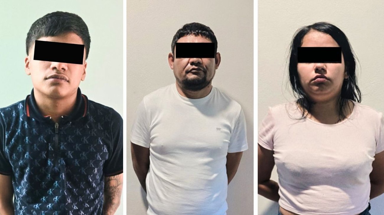 Caen tres presuntos integrantes de célula delictiva en Guadalupe