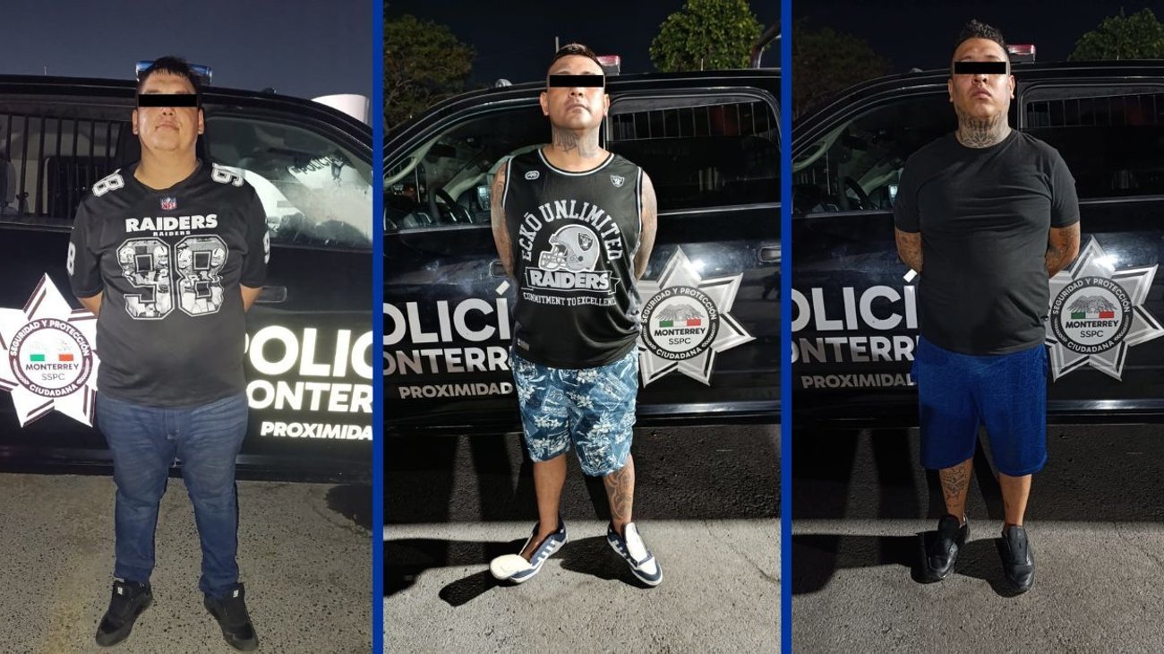 Detienen a tres por presunto intento de privación en Monterrey