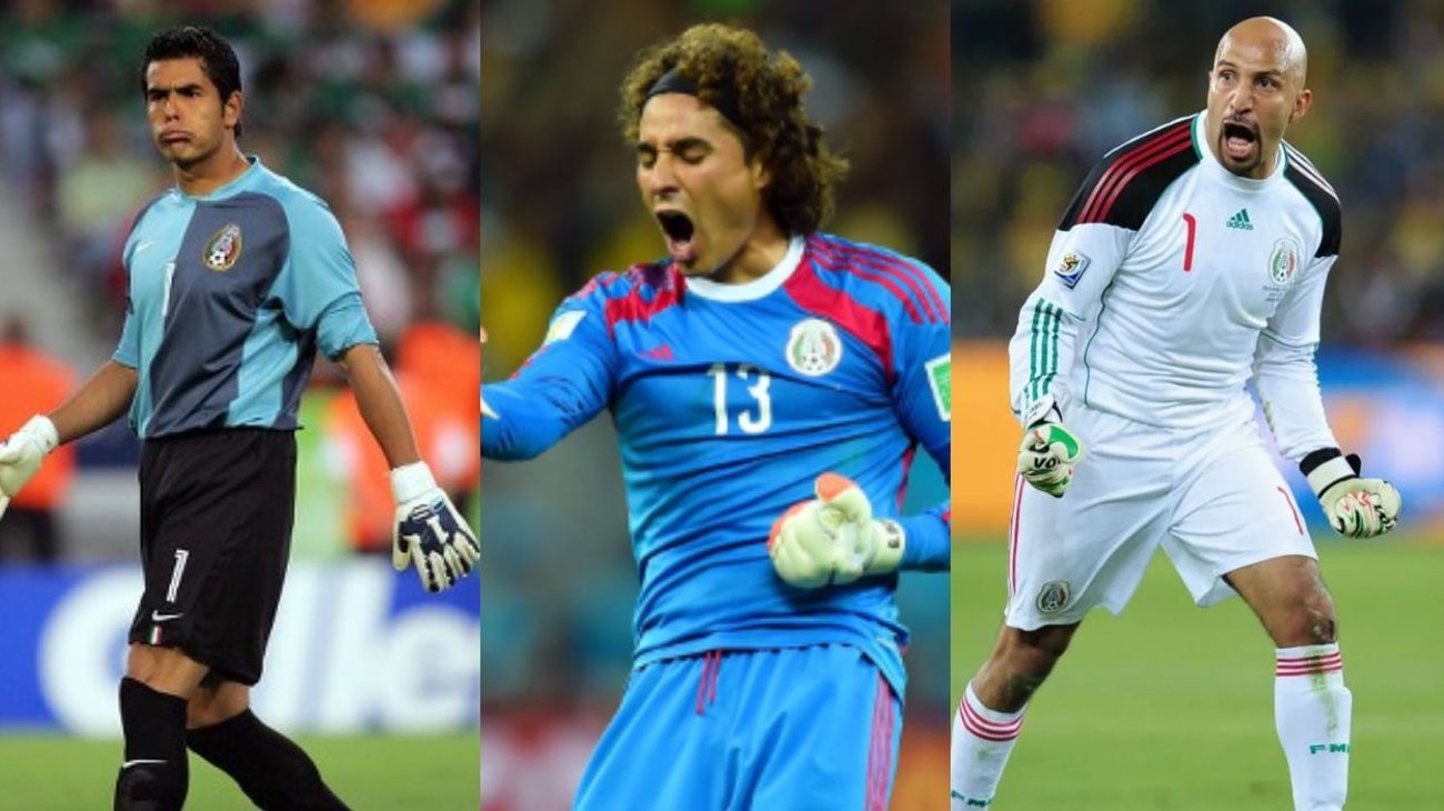 ¿Quiénes han defendido el arco mexicano en los mundiales? 