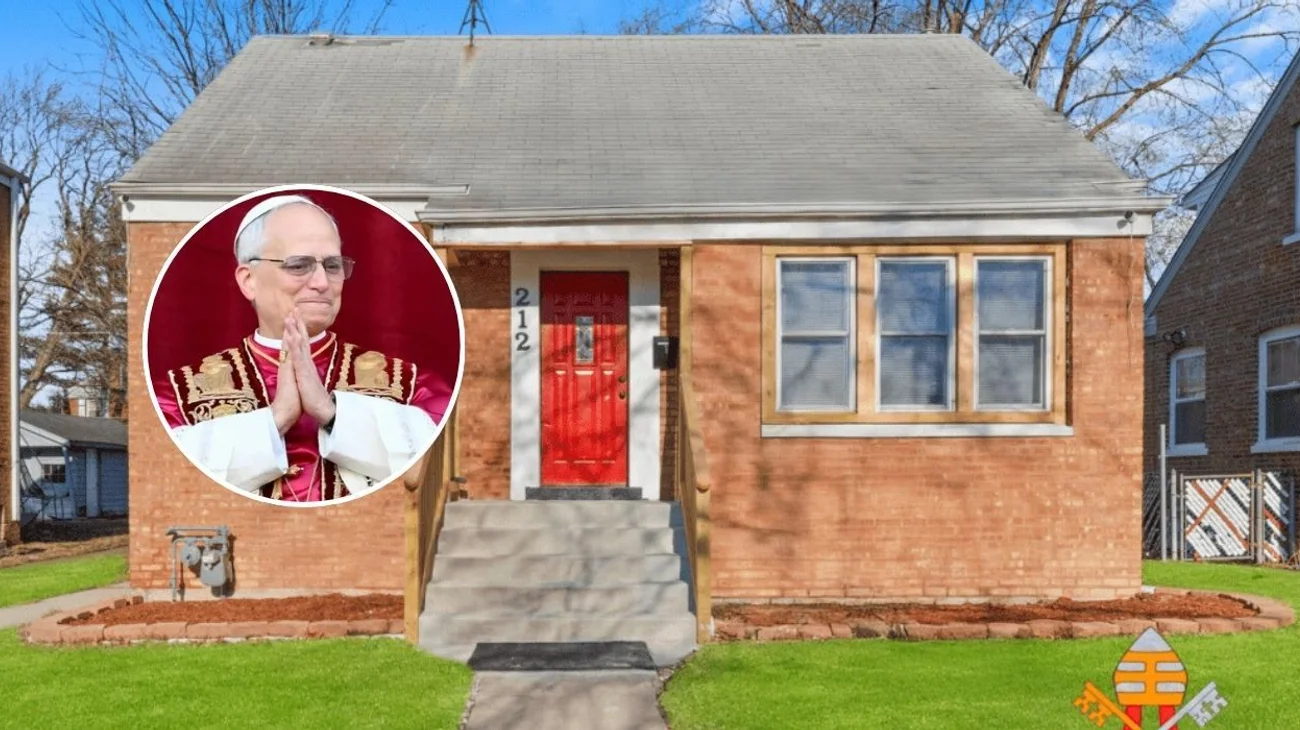 La casa de infancia del Papa León XIV sale a subasta