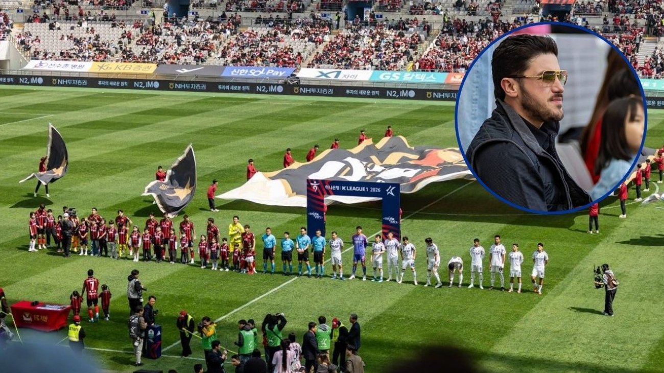 Samuel García visita estadio icónico en Corea como cierre de gira