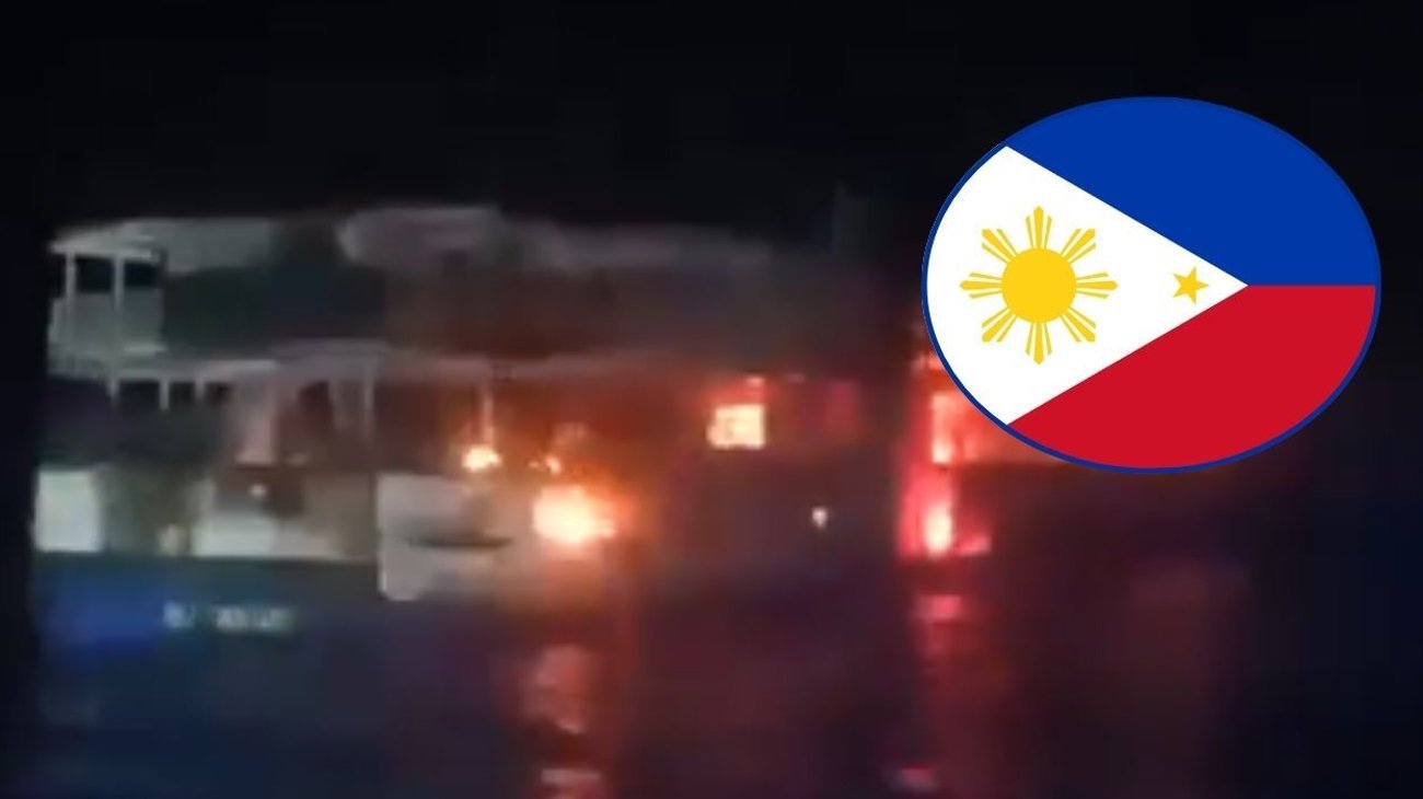 Incendio en ferry de Filipinas deja 5 muertos y 87 desaparecidos