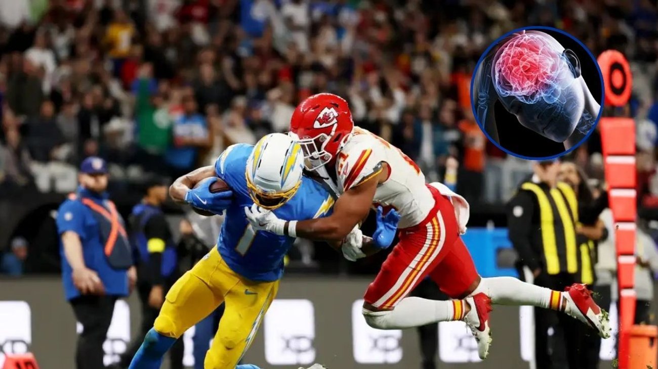 NFL confirma aumento de conmociones cerebrales durante 2025