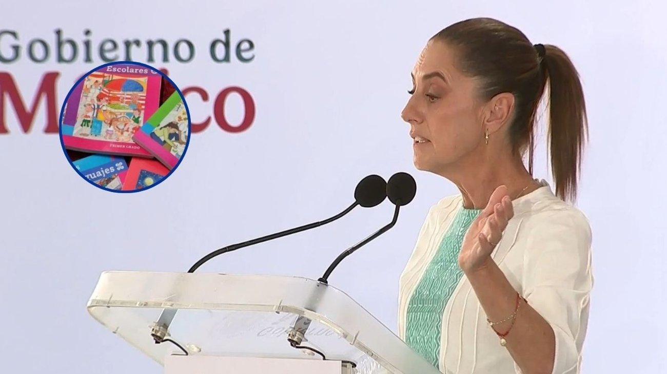 Claudia Sheinbaum descarta cambios en libros de la SEP
