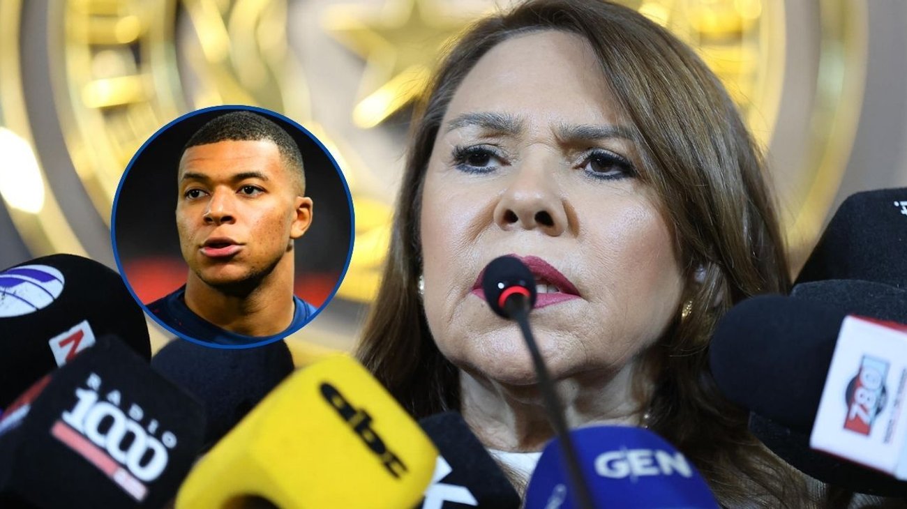 Senadora paraguaya que insultó a Mbappé le exige que se retracte