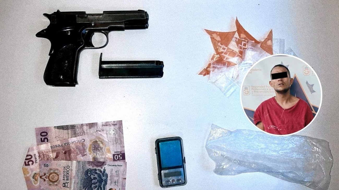 Detienen a sujeto que disparó a policías de Guadalupe