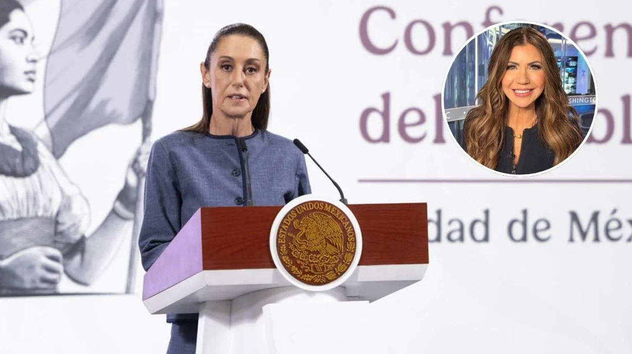 'Absolutamente falso': responde Sheinbaum a Kristi Noem