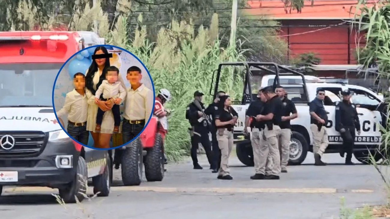 Fiscalía: Mujer mató a sus hijos y pareja en Montemorelos