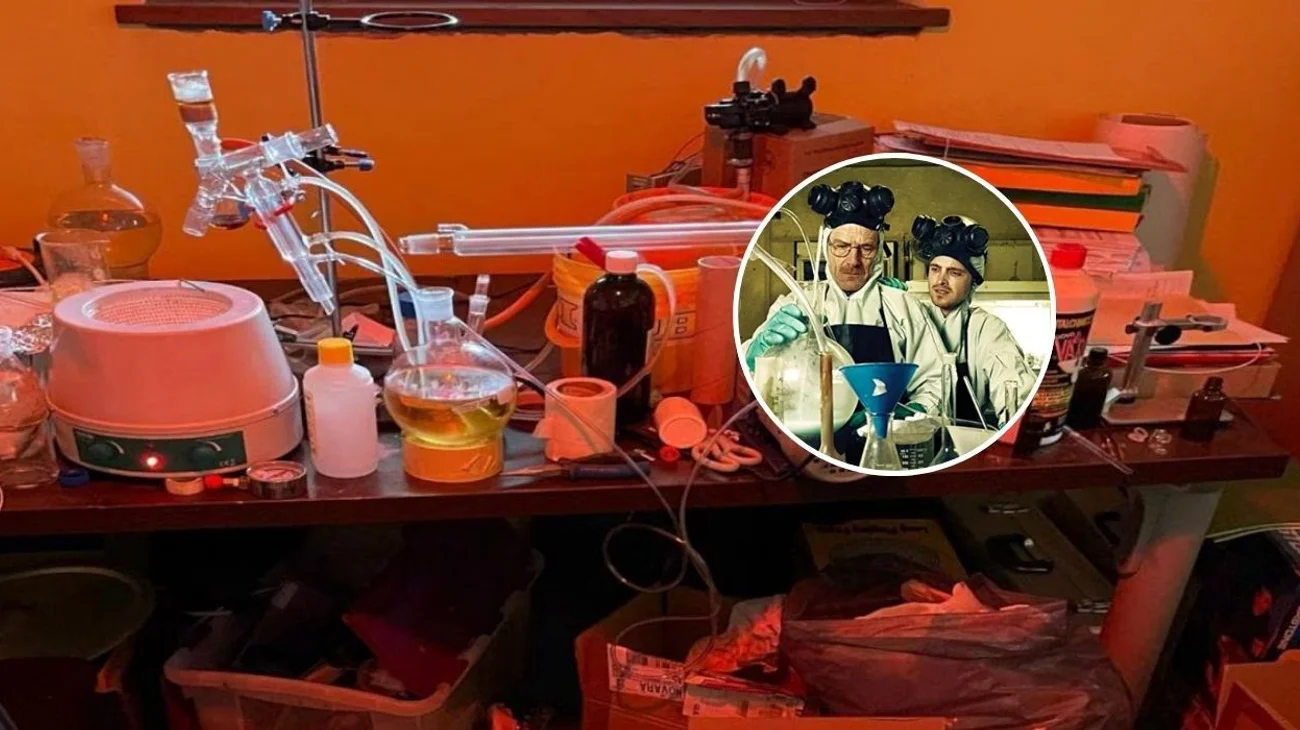 Estudiante crea metanfetamina en su casa como en 'Breaking Bad'