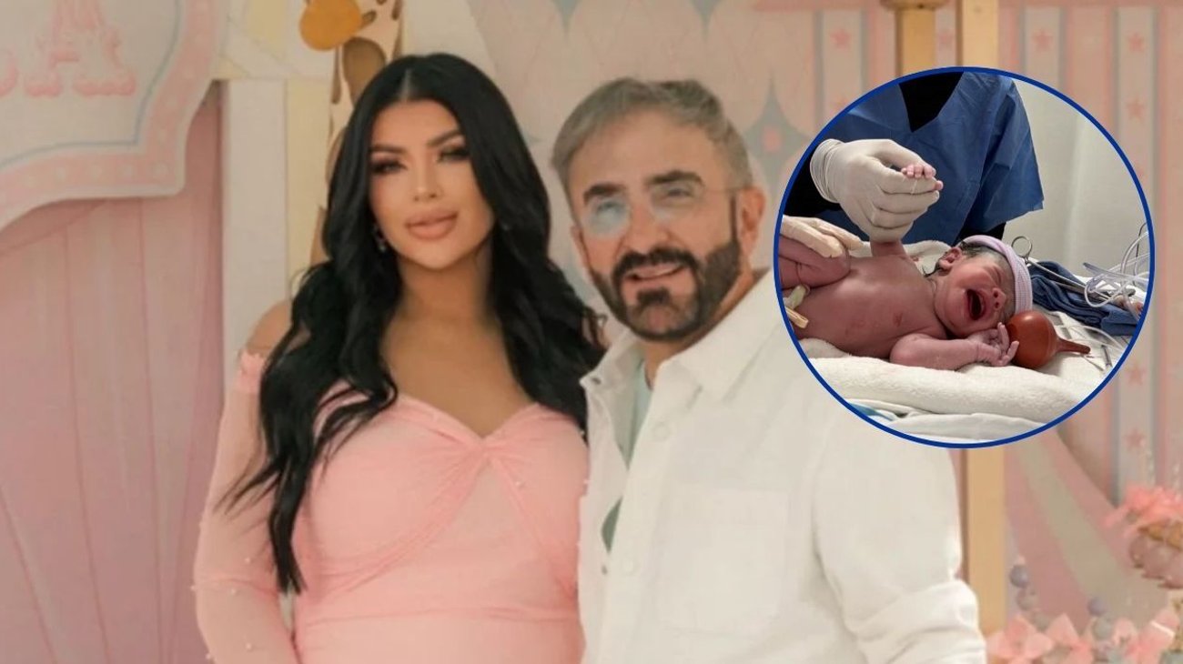 Vicente Fernández Jr. anuncia el nacimiento de su hija Isabella