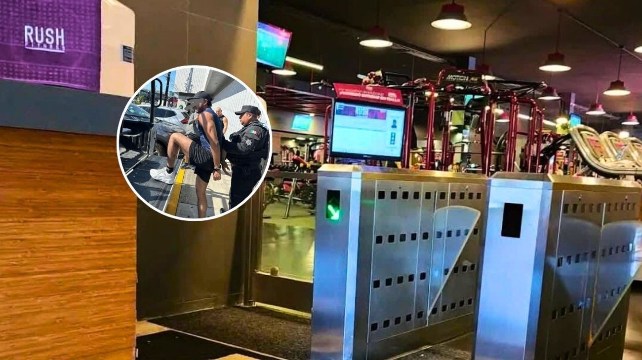 Sorprenden a sujeto grabando mujeres en gimnasio de Tampico