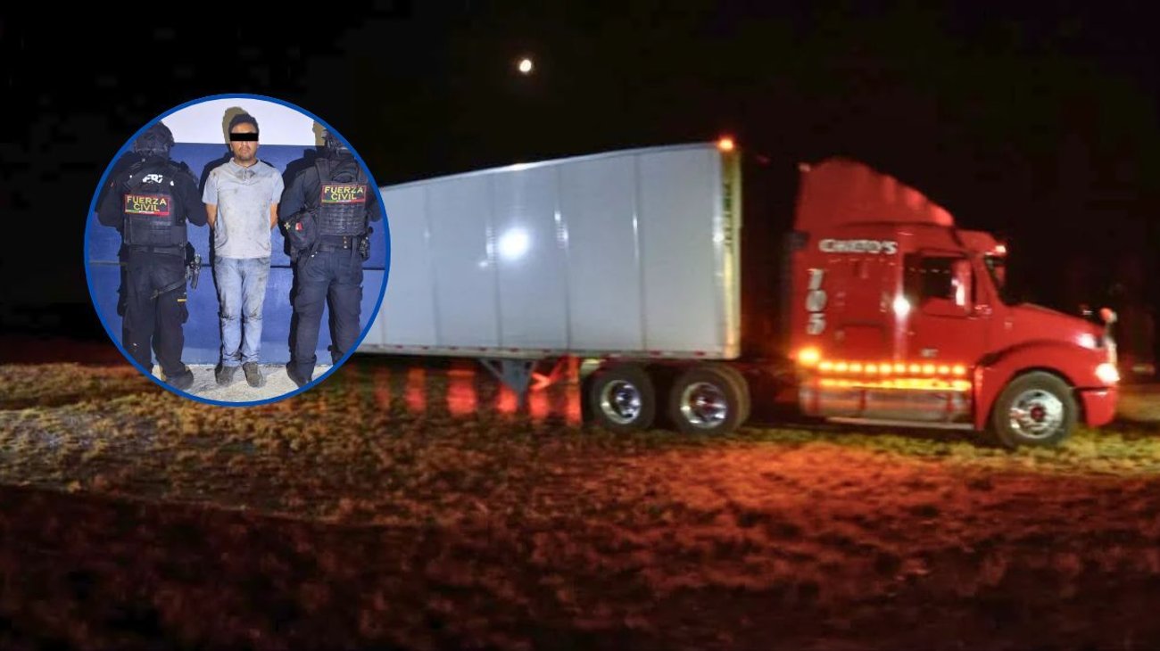 Cae hombre que presuntamente trasladaba a migrantes hacinados
