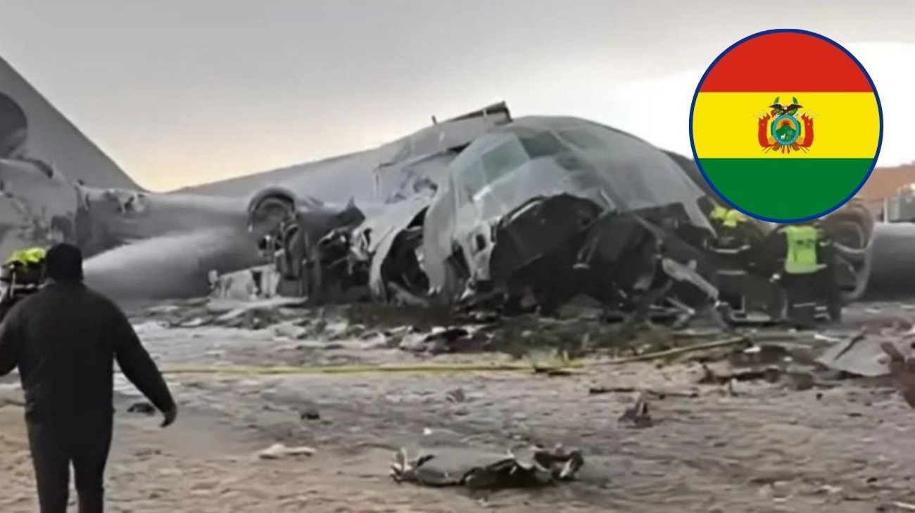 Accidente aéreo en Bolivia deja al menos 15 fallecidos