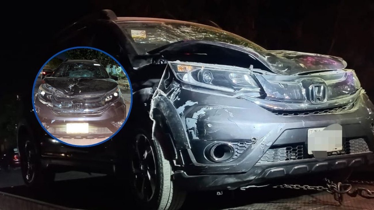Aseguran auto que atropelló a estudiantes en Paseo de los Leones