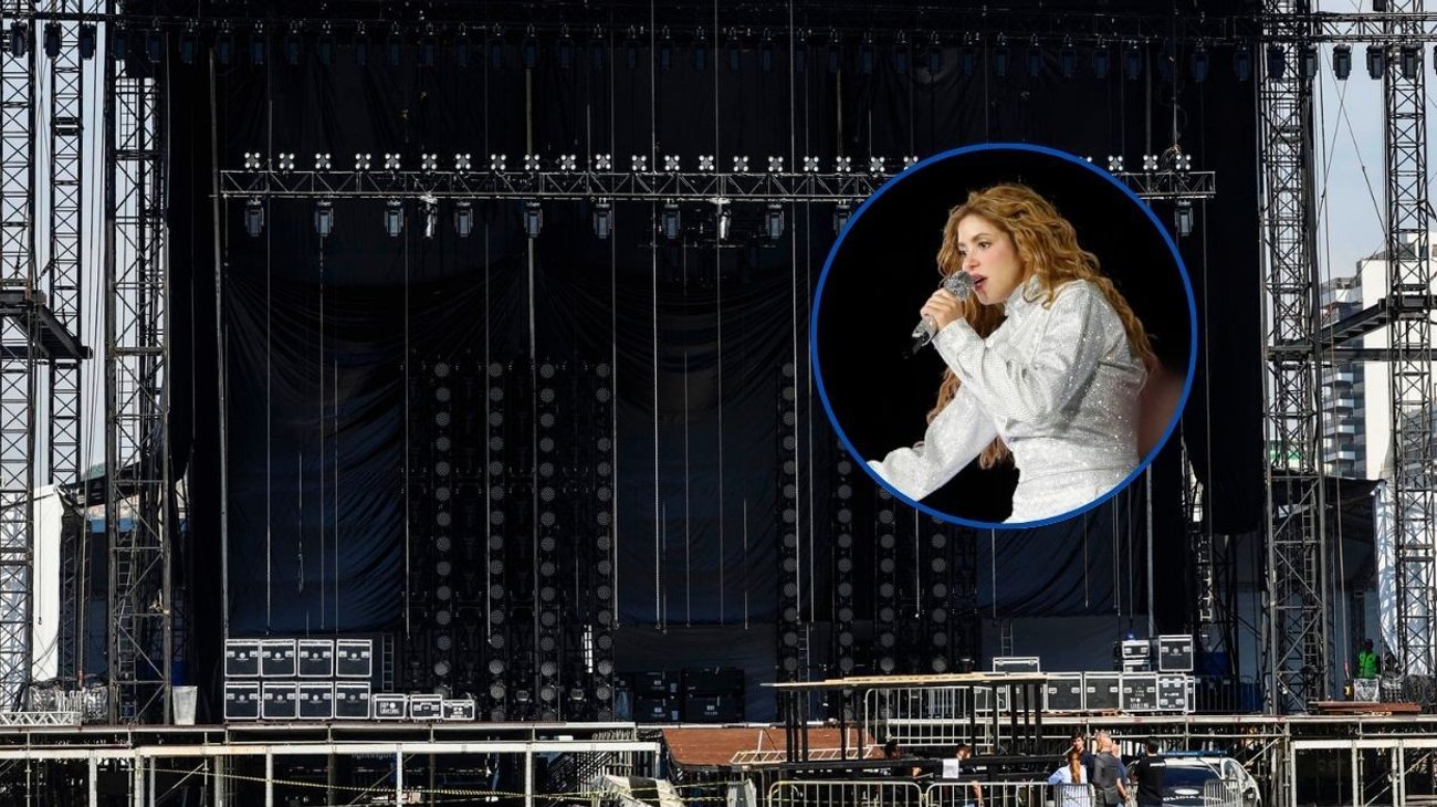 Shakira lamenta muerte de trabajador en montaje de su concierto