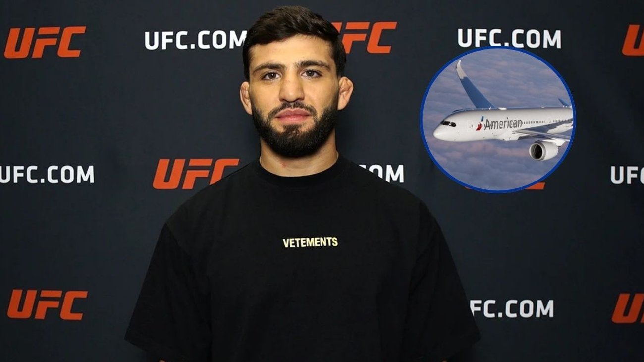 Retiran a peleador de la UFC Arman Tsarukyan de vuelo en EUA 