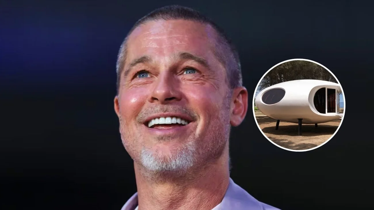 Brad Pitt compra una icónica casa 'ovni' y la traslada a EUA 