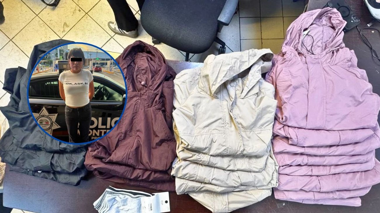 Detienen a mujer tras presunto robo en tienda departamental