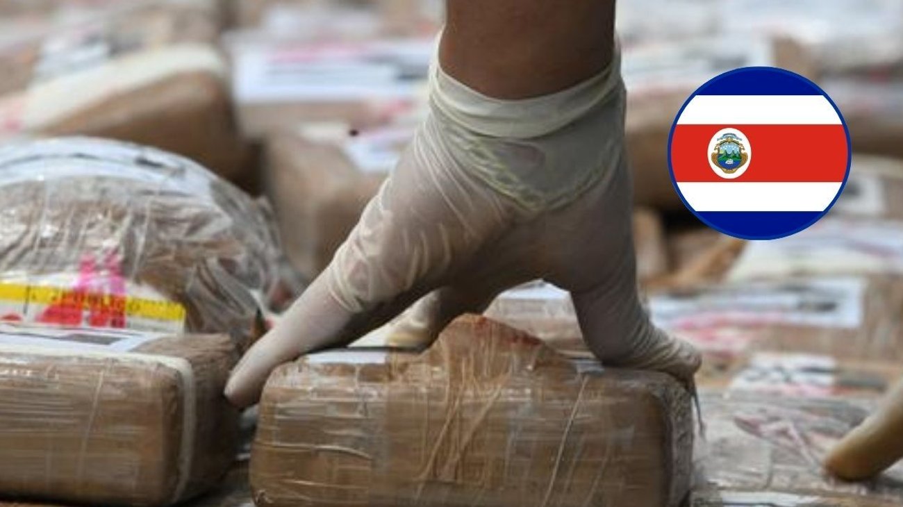 Incautan tres toneladas de cocaína tras persecución en Costa Rica