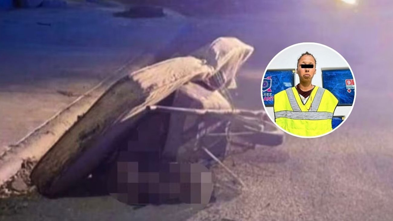 Mujer traslada cadáver en una carretilla en Cd. Juárez