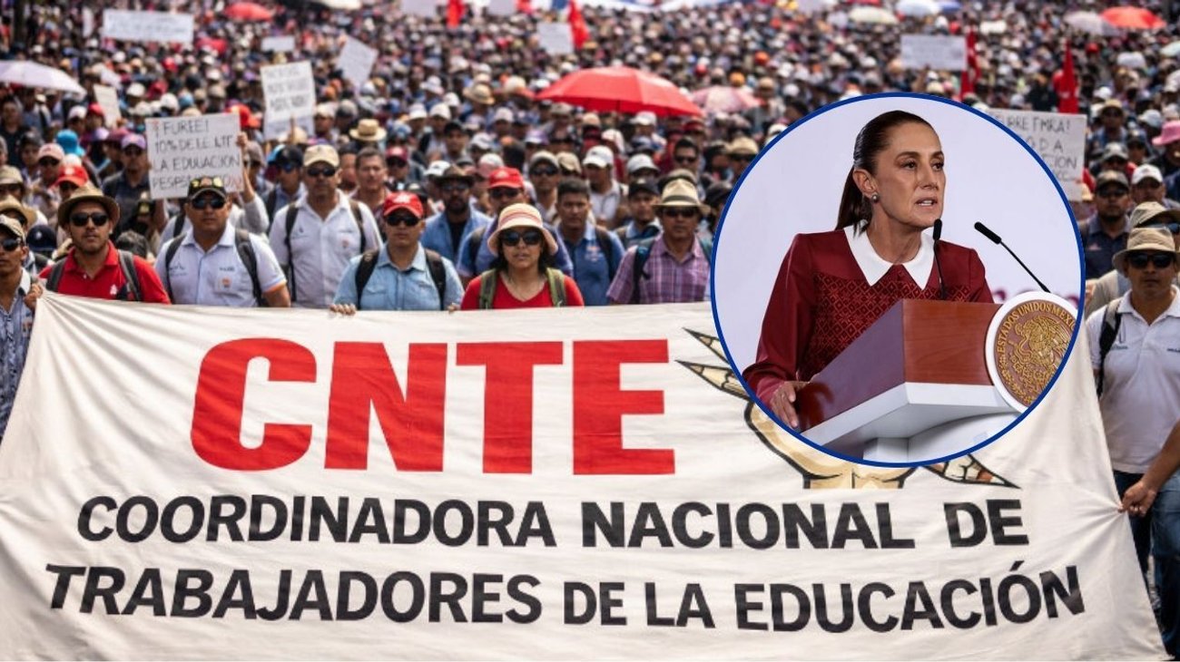Sheinbaum descarta reunirse con la CNTE y caer en provocaciones