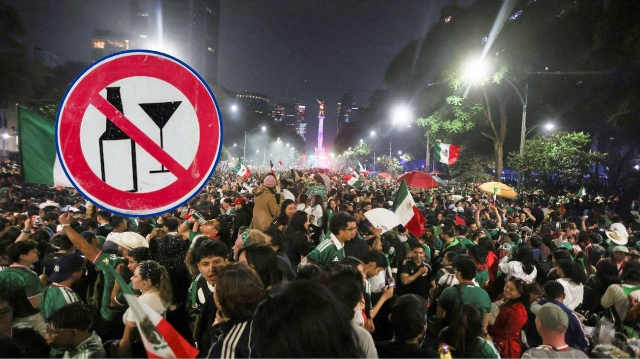 CDMX aplicará Ley Seca por juego México vs Chequia
