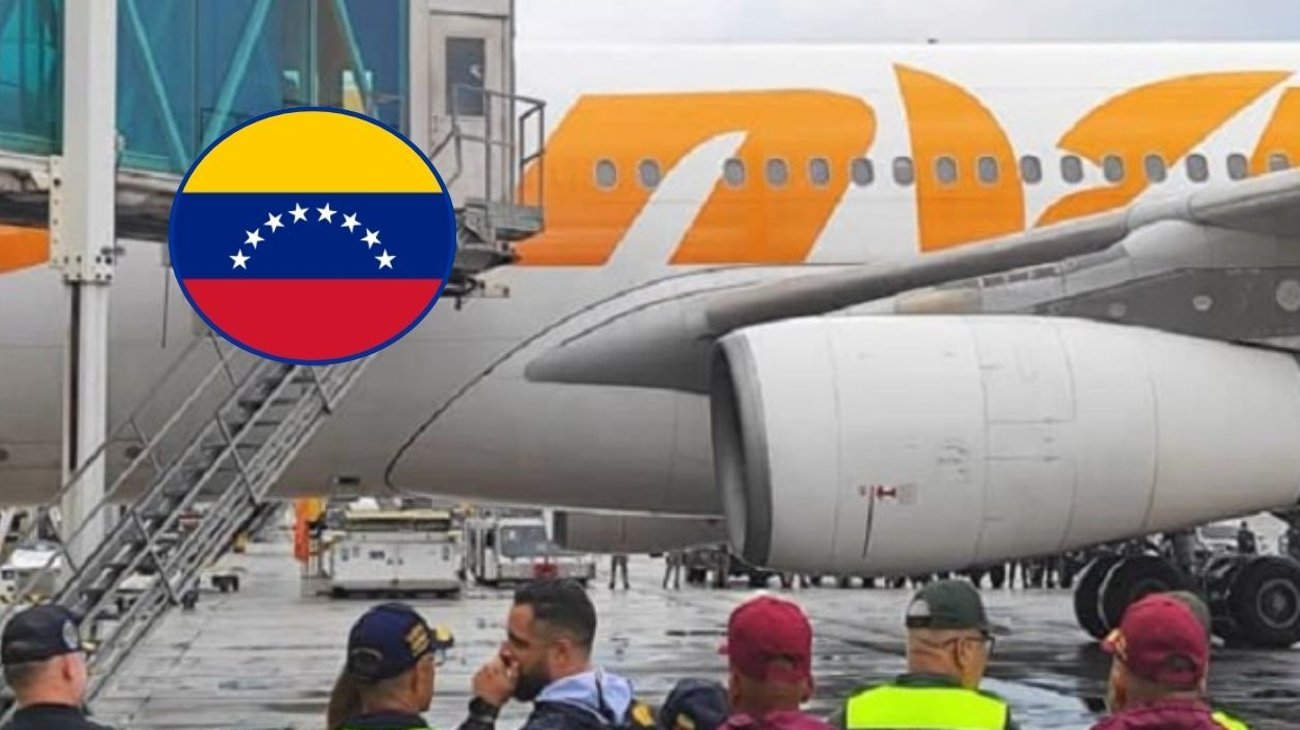 Llegan 161 migrantes a Venezuela en vuelo de repatriación