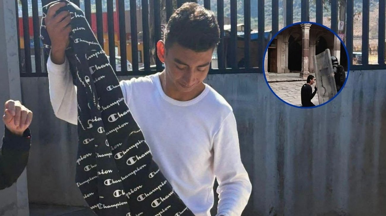 Joven protestante por el asesinato de Carlos Manzo es liberado 