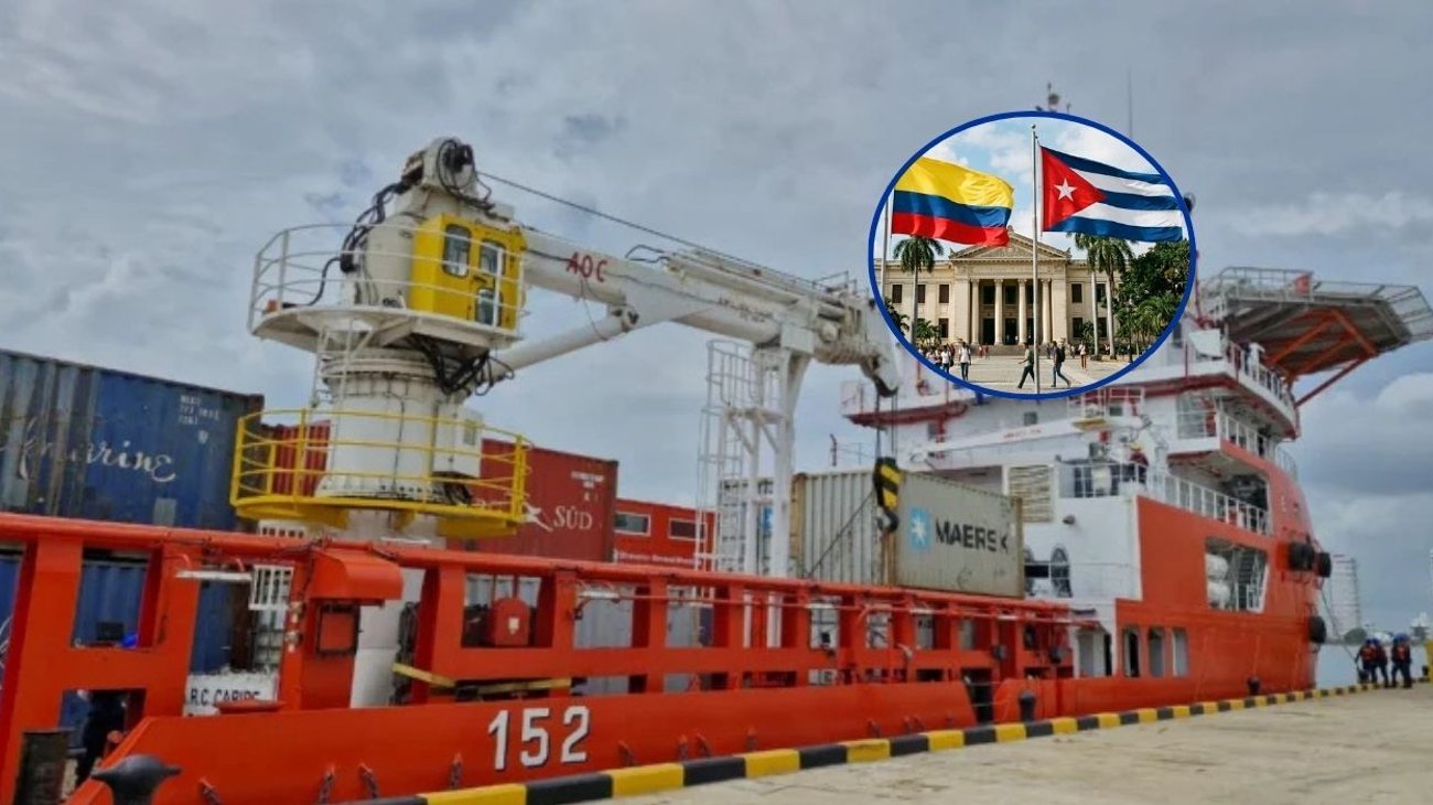 Colombia envía 100 toneladas de ayuda humanitaria a Cuba