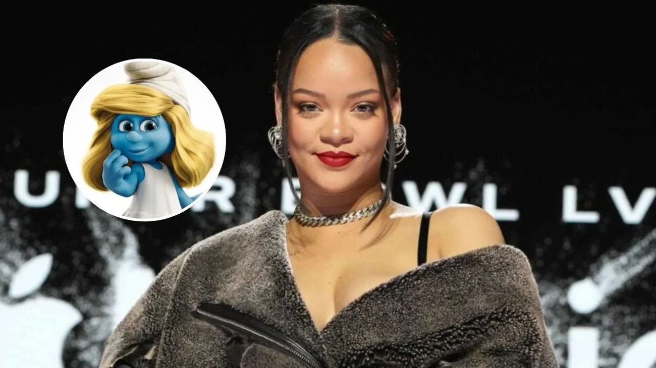 Rihanna será 'Pitufina' en la nueva película de 'Los Pitufos'