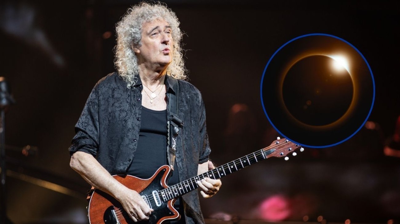 Brian May da consejos para ver el eclipse solar de forma segura