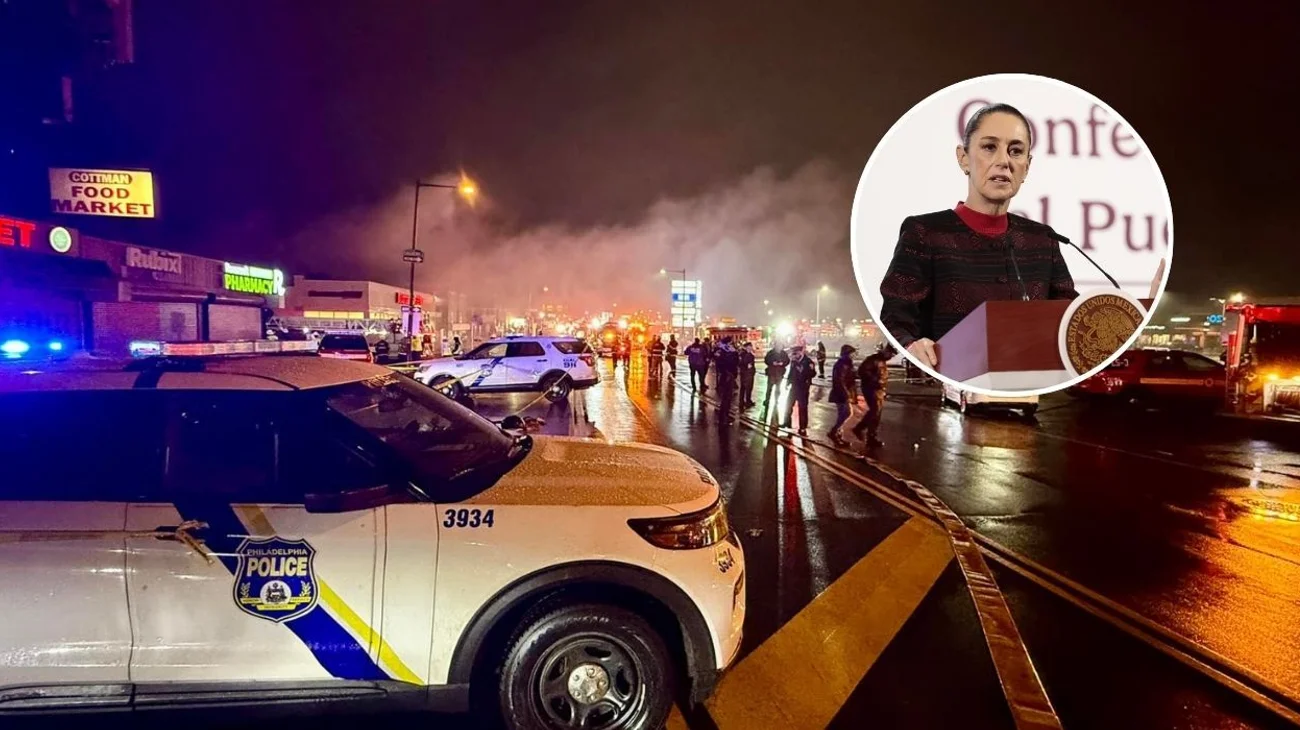 Sheinbaum lamenta muerte de seis mexicanos en Filadelfia