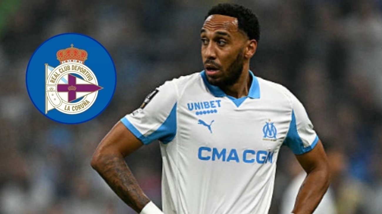 Aubameyang es nuevo jugador del Deportivo de La Coruña