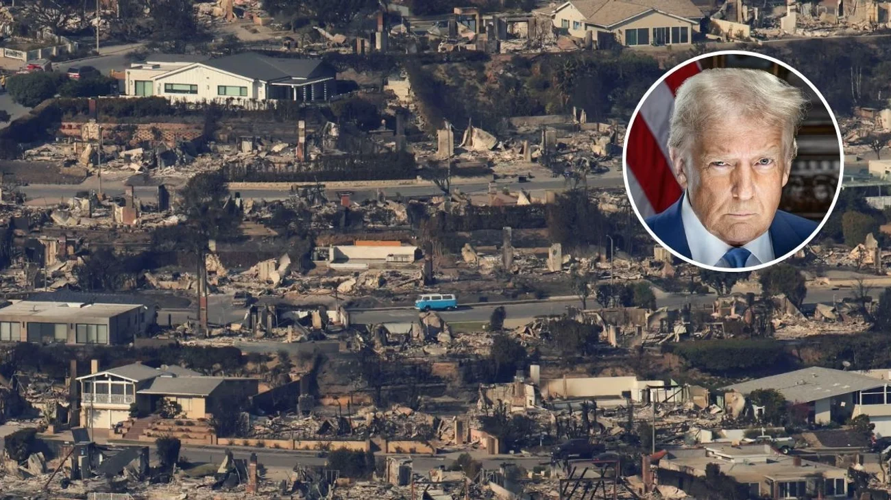 Trump planea visitar zonas devastadas por incendios en LA